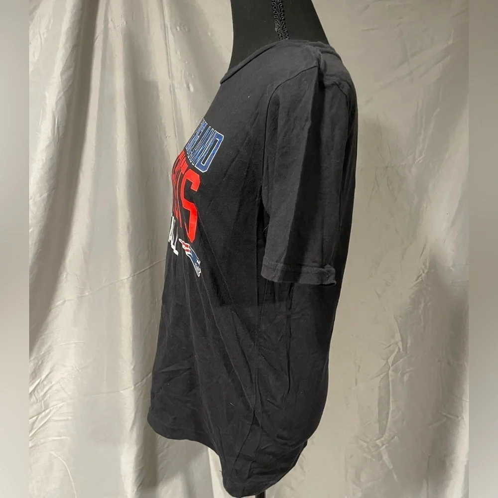 NFL New England Patriots Black and Red Kids Tee